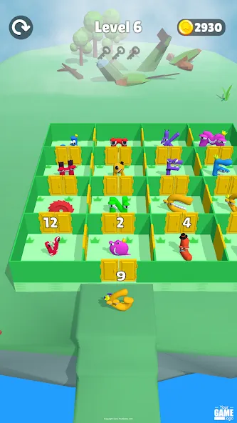 Alphabet Battle: Room Maze (Алфавит батл)  [МОД Бесконечные деньги] Screenshot 5