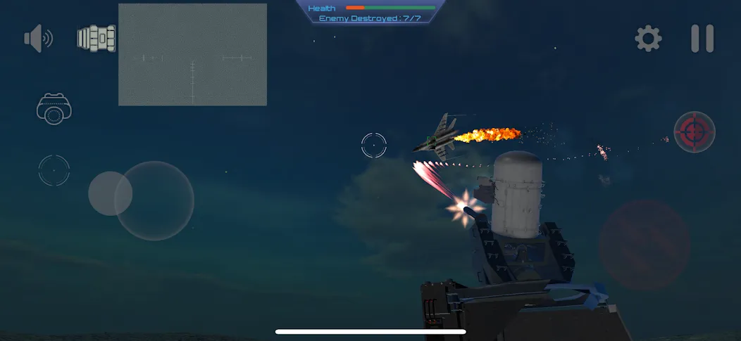 C-RAM Simulator: Air defense  [МОД Меню] Screenshot 1