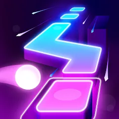 Взломанная Dancing Ballz: Magic Tiles (Дансинг Болз)  [МОД Unlocked] - полная версия apk на Андроид