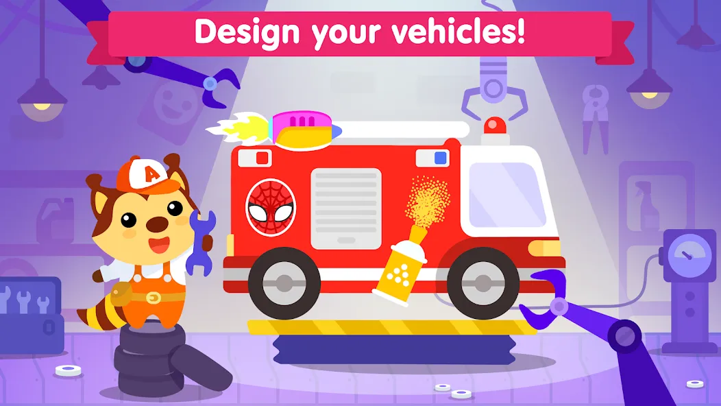 Car games for kids & toddler  [МОД Все открыто] Screenshot 2