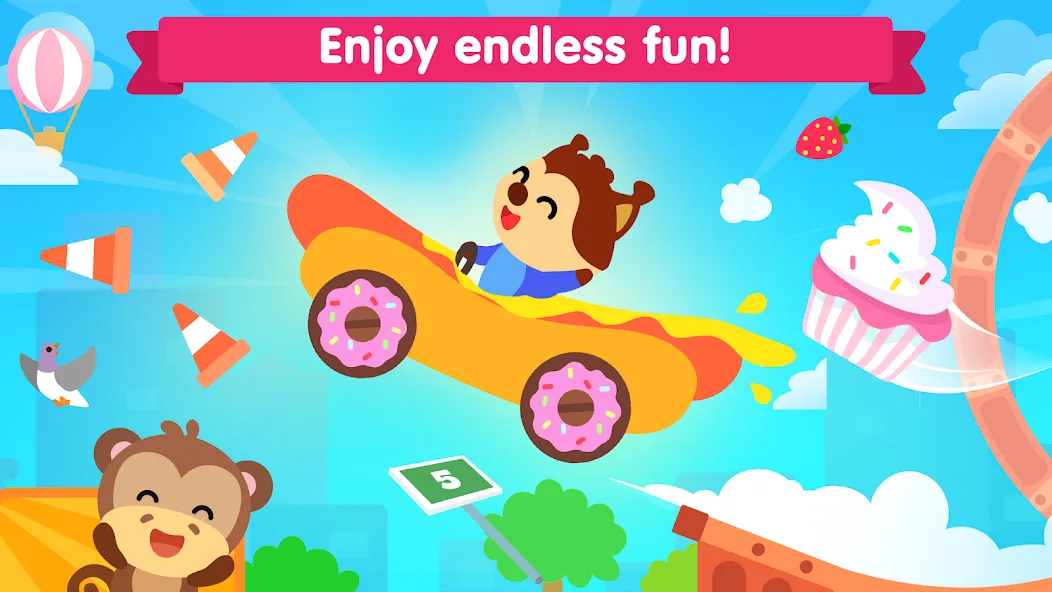 Car games for kids & toddler  [МОД Все открыто] Screenshot 3