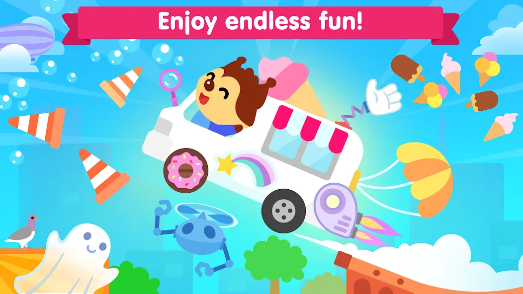 Car games for toddlers & kids  [МОД Menu] Screenshot 2