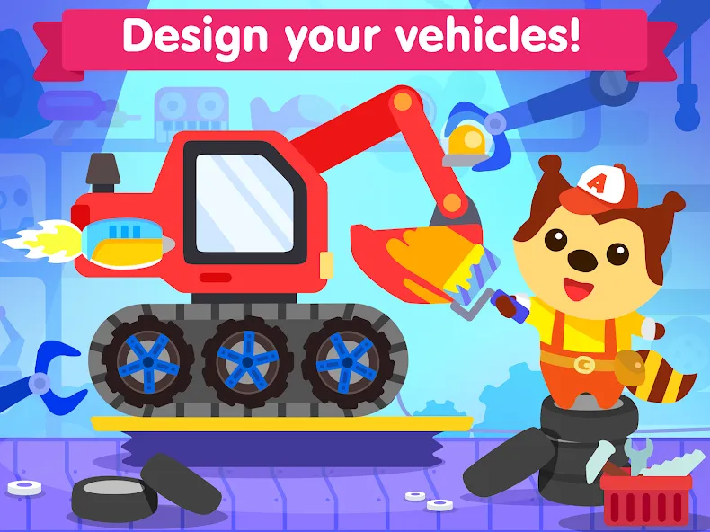 Car games for toddlers & kids  [МОД Menu] Screenshot 4