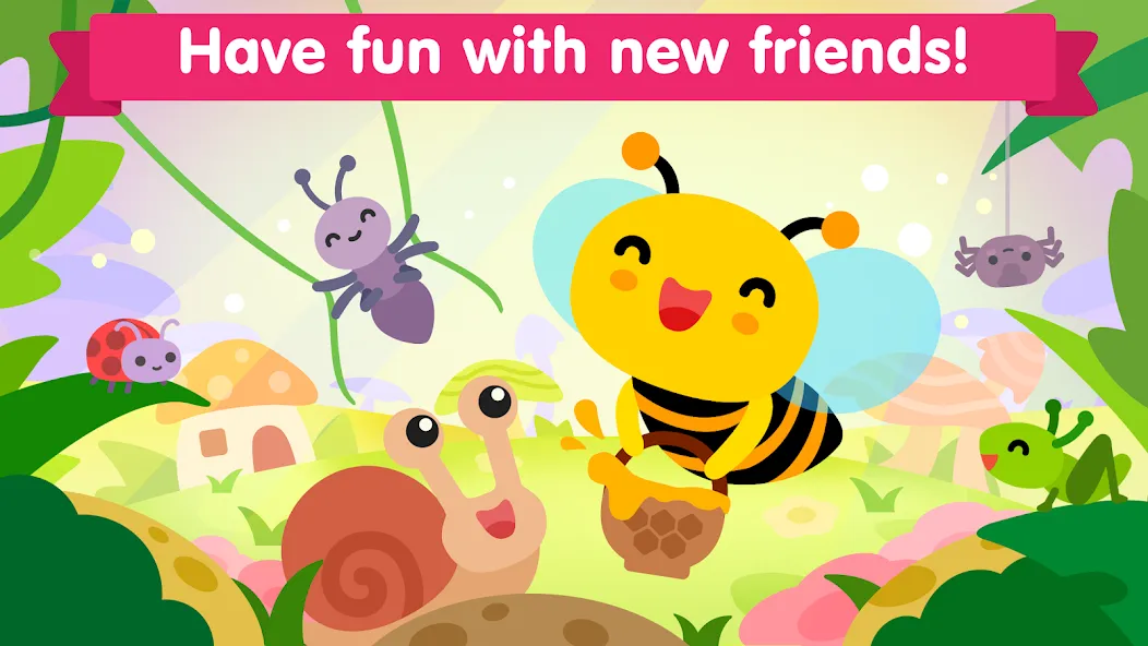 Animal sounds games for babies  [МОД Unlimited Money] Screenshot 4