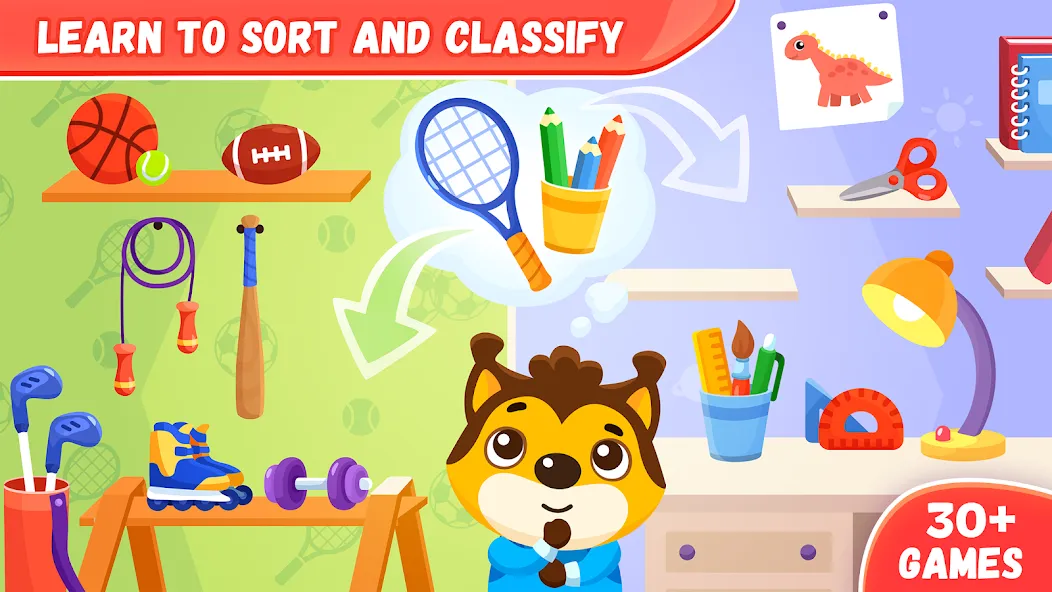 Educational games for kids 2-4  [МОД Много монет] Screenshot 3