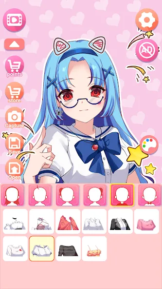 Viya Avatar Maker:emoji (Вия Аватар Мейкер)  [МОД Menu] Screenshot 4