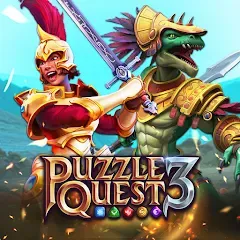 Взлом Puzzle Quest 3 - Match 3 RPG (Пазл Квест 3)  [МОД Много монет] - полная версия apk на Андроид