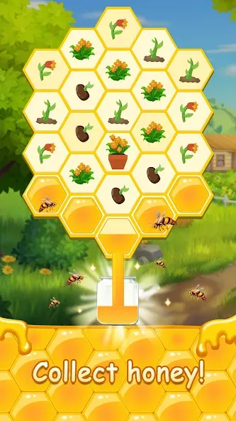 Honey Bottles - merge puzzle (Хани Ботлс)  [МОД Бесконечные деньги] Screenshot 4