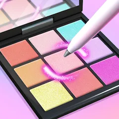 Скачать взломанную Makeup Kit - Color Mixing  [МОД Бесконечные монеты] - полная версия apk на Андроид