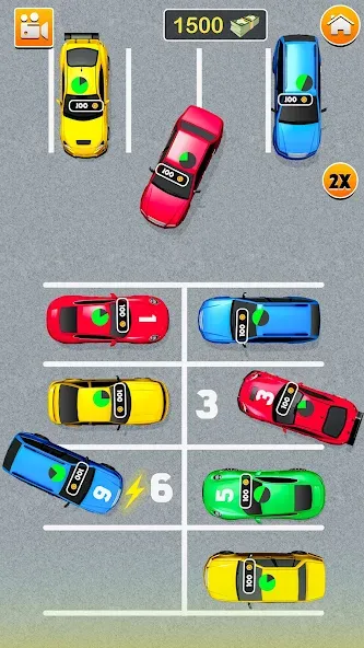 Park Master: Car Parking Jam (Парк Мастер)  [МОД Много монет] Screenshot 2