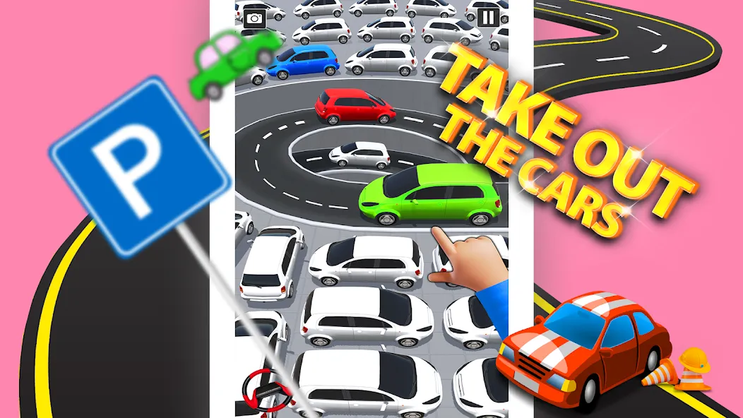 Park Master: Car Parking Jam (Парк Мастер)  [МОД Много монет] Screenshot 3