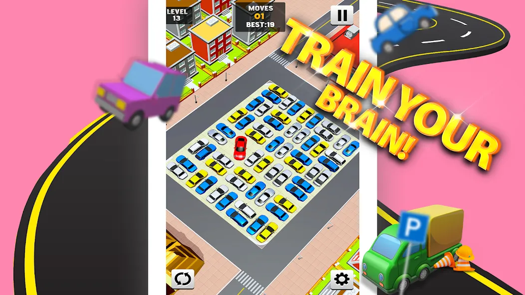 Park Master: Car Parking Jam (Парк Мастер)  [МОД Много монет] Screenshot 4