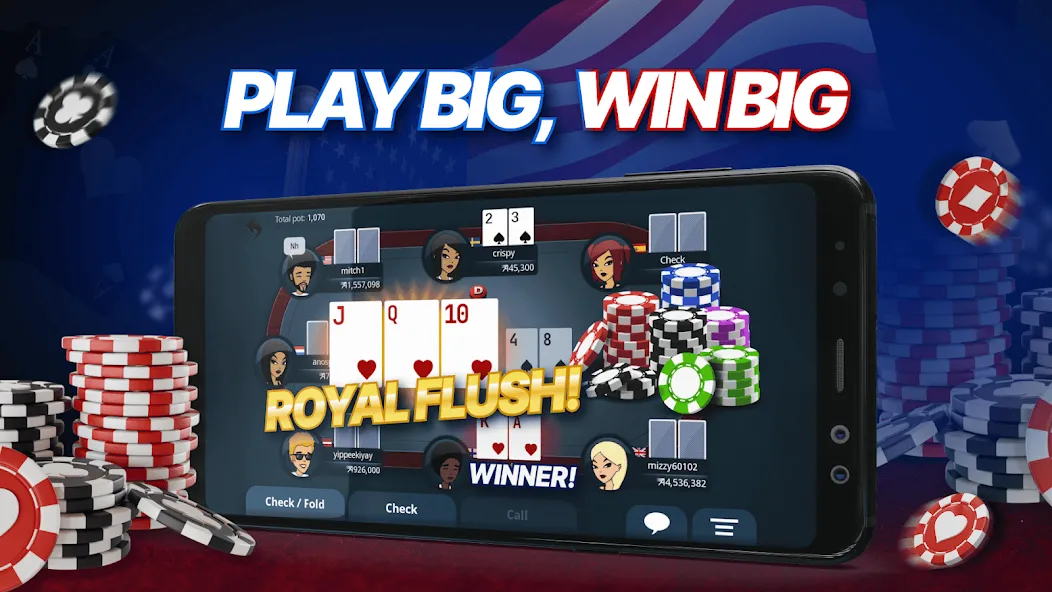 Appeak Poker – Texas Holdem (Аппик покер)  [МОД Все открыто] Screenshot 3
