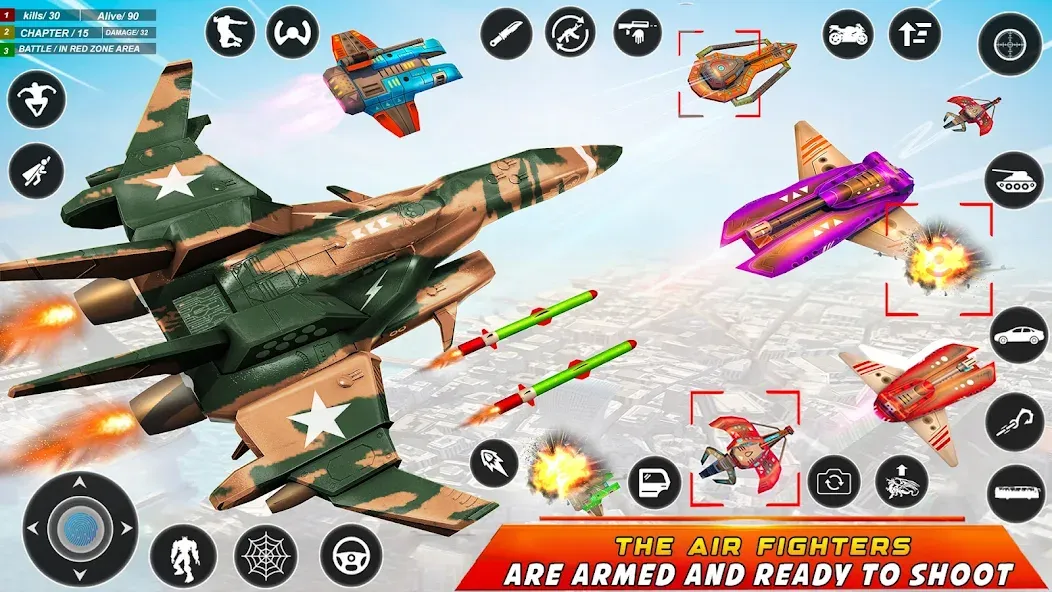 Army Bus Robot Car Game 3d  [МОД Много монет] Screenshot 2