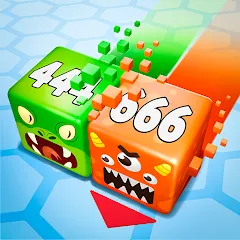 Взлом Cube Zone io  [МОД Бесконечные монеты] - стабильная версия apk на Андроид