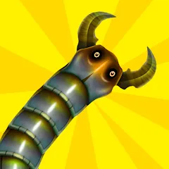 Взломанная Worm.io - Gusanos Battle  [МОД Бесконечные монеты] - полная версия apk на Андроид