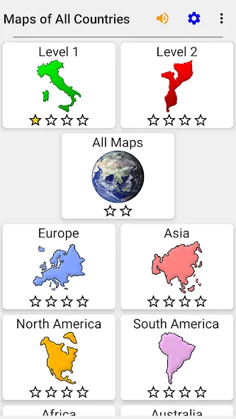 Maps of All Countries Geo-Quiz  [МОД Unlimited Money] Screenshot 3