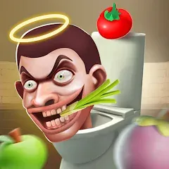 Скачать взломанную Fruit hole: Black hole (Фрут хол)  [МОД Unlocked] - последняя версия apk на Андроид