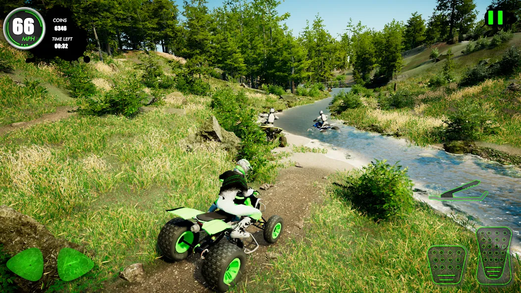 Atv Car Games Bike Offroad 4x4 (ЭиТиВи)  [МОД Много монет] Screenshot 4