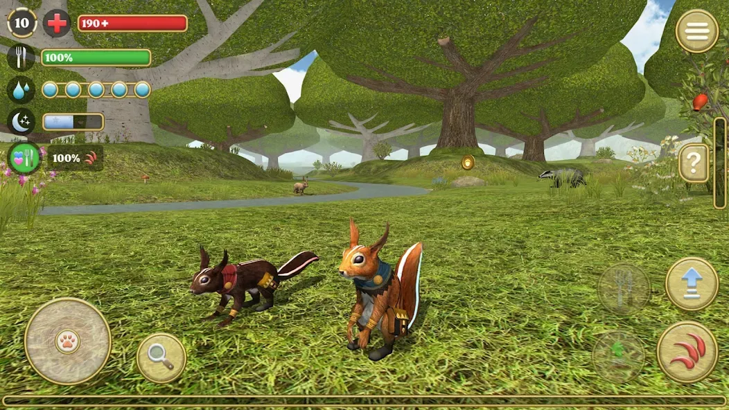 Squirrel Simulator 2 : Online  [МОД Много денег] Screenshot 1