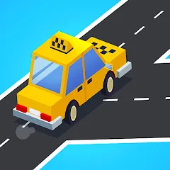 Скачать взломанную Taxi Run: Traffic Driver (Такси Ран)  [МОД Unlimited Money] - стабильная версия apk на Андроид