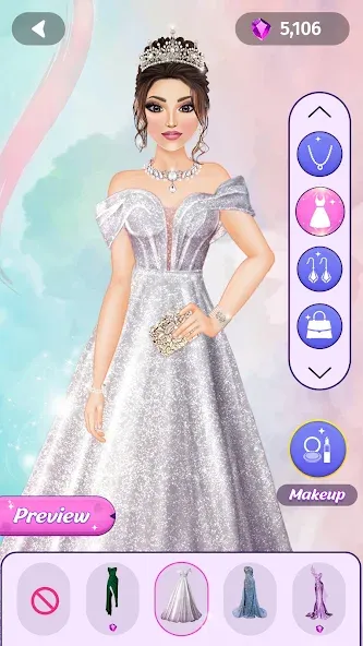 Dress Up Fashion: Makeup Games  [МОД Unlimited Money] Screenshot 2