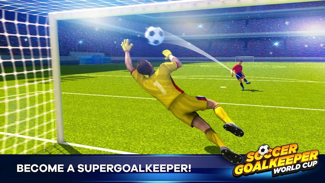 Soccer Goalkeeper Games 2024  [МОД Бесконечные деньги] Screenshot 1