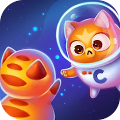 Взломанная Space Cat Evolution: Kitty col  [МОД Меню] - последняя версия apk на Андроид