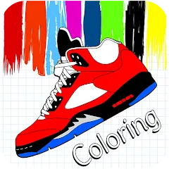 Скачать взлом Basketball Shoes Coloring Book (Раскраска кроссовок для баскетбола)  [МОД Бесконечные деньги] - полная версия apk на Андроид