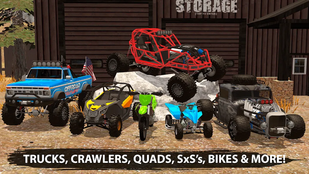 Offroad Outlaws (Оффроуд Аутлоус)  [МОД Много денег] Screenshot 1