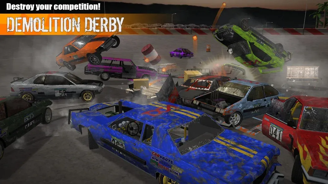 Demolition Derby 3 (Демолиция Дерби 3)  [МОД Unlimited Money] Screenshot 2