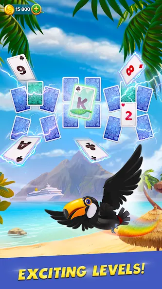 Solitaire Cruise: Card Games (Солитер Круиз)  [МОД Много денег] Screenshot 4