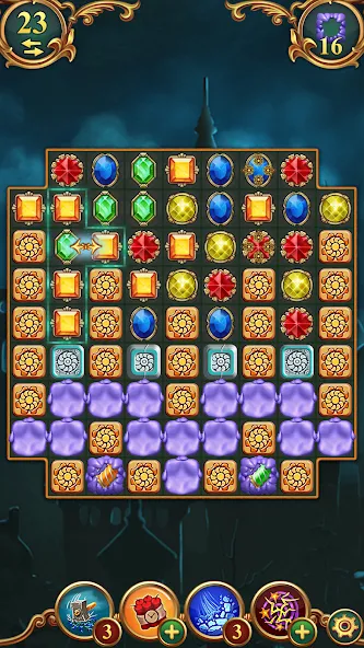 Clockmaker: Jewel Match 3 Game  [МОД Mega Pack] Screenshot 5