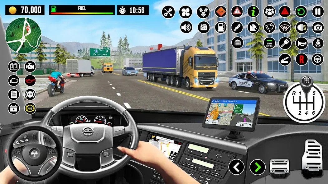 Bus Driving School : Bus Games  [МОД Menu] Screenshot 3