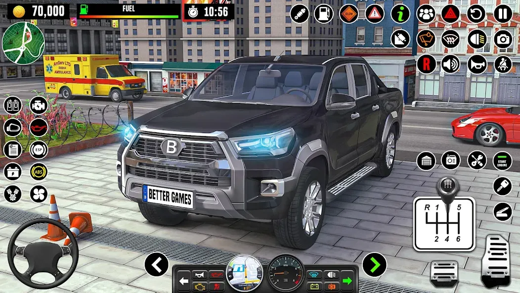 City Driving School Car Games  [МОД Бесконечные деньги] Screenshot 1