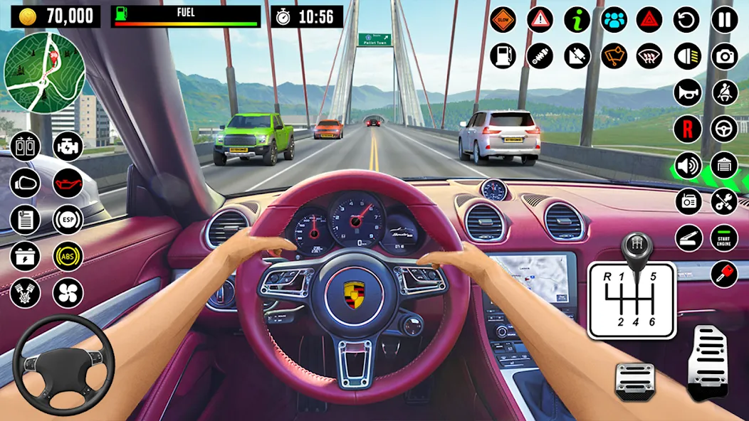 City Driving School Car Games  [МОД Бесконечные деньги] Screenshot 4