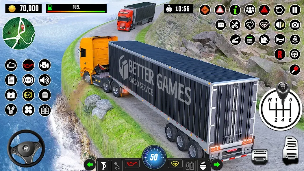 Truck Games - Driving School  [МОД Много денег] Screenshot 2