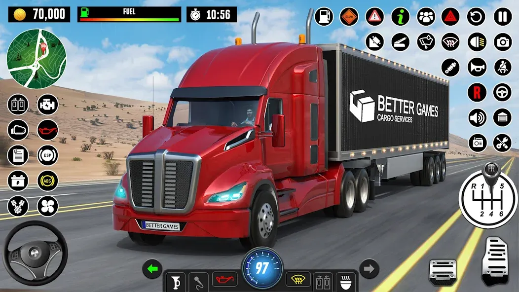 Truck Games - Driving School  [МОД Много денег] Screenshot 5