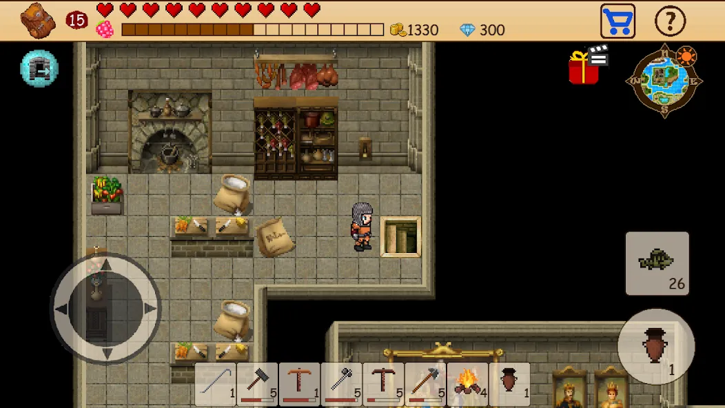 Survival RPG: Open World Pixel (Сурвайвл РПГ)  [МОД Бесконечные деньги] Screenshot 4