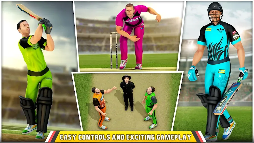 Aussie T20 Cricket Game 2023  [МОД Бесконечные деньги] Screenshot 2