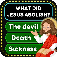 Взломанная Daily Bible Trivia: Quiz Games  [МОД Menu] - последняя версия apk на Андроид