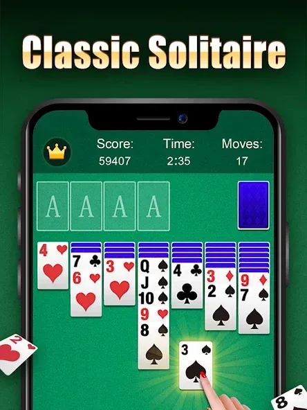 Solitaire  [МОД Menu] Screenshot 5