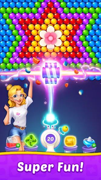 Bubble Shooter Home  [МОД Бесконечные деньги] Screenshot 4