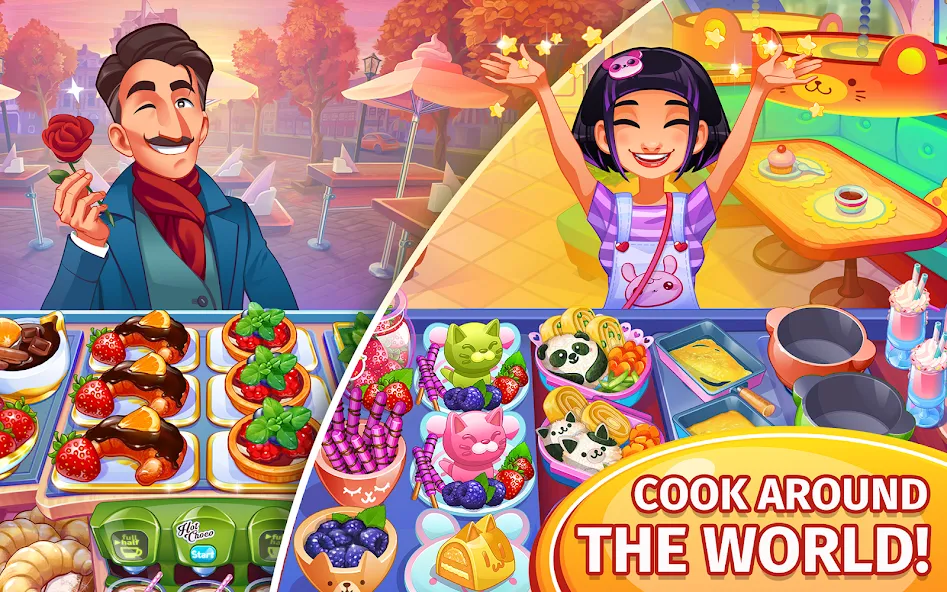 Cooking Craze: Restaurant Game  [МОД Все открыто] Screenshot 2