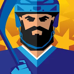 Взломанная Superstar Hockey (уперстар Хоккей)  [МОД Много монет] - полная версия apk на Андроид