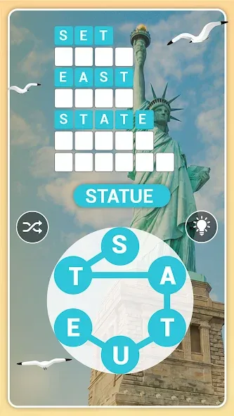 Word City Classic: Word Search (Уорд Сити Классик)  [МОД Бесконечные монеты] Screenshot 3