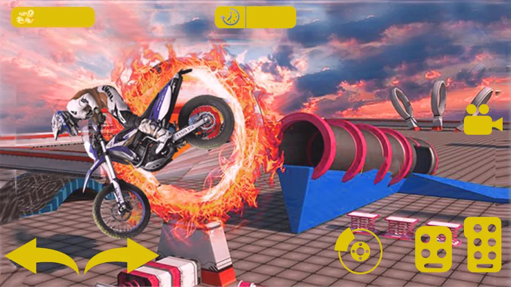 Bike stunt 3d games-Bike games  [МОД Unlocked] Screenshot 4