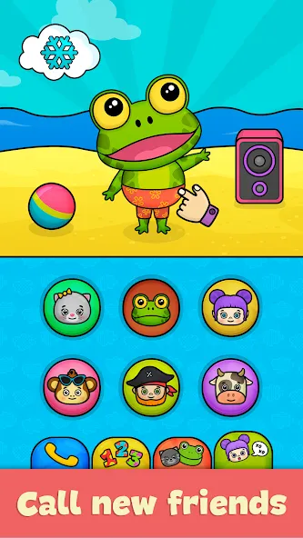 Bimi Boo Baby Phone for Kids  [МОД Menu] Screenshot 4