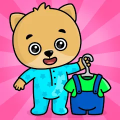 Скачать взломанную Bimi Boo Fun Kids Games  [МОД Mega Pack] - стабильная версия apk на Андроид