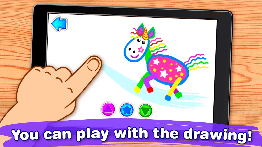 Bini Drawing for Kids Games (Бини)  [МОД Unlimited Money] Screenshot 5